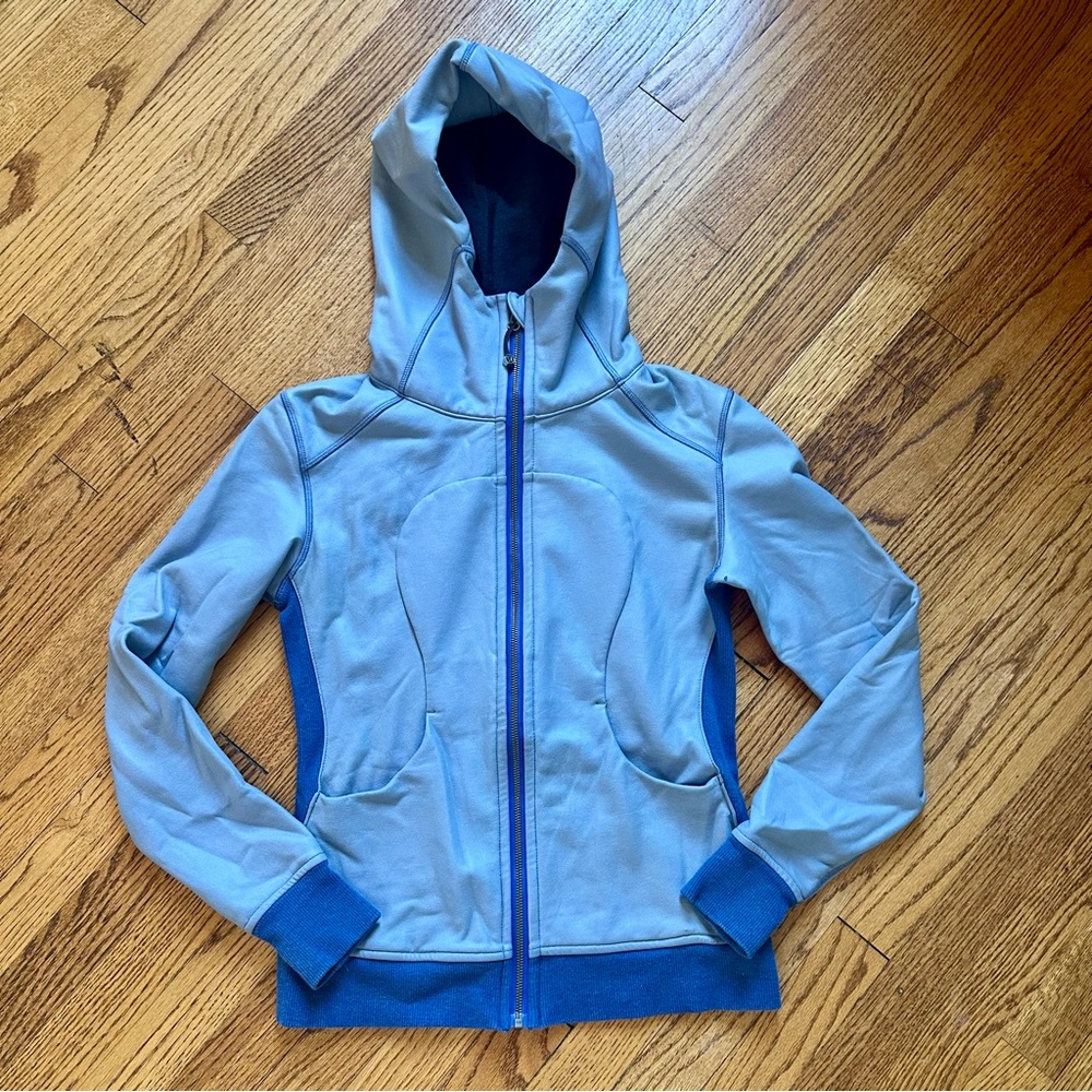 Lululemon Athletica Gray and Blue Jacket